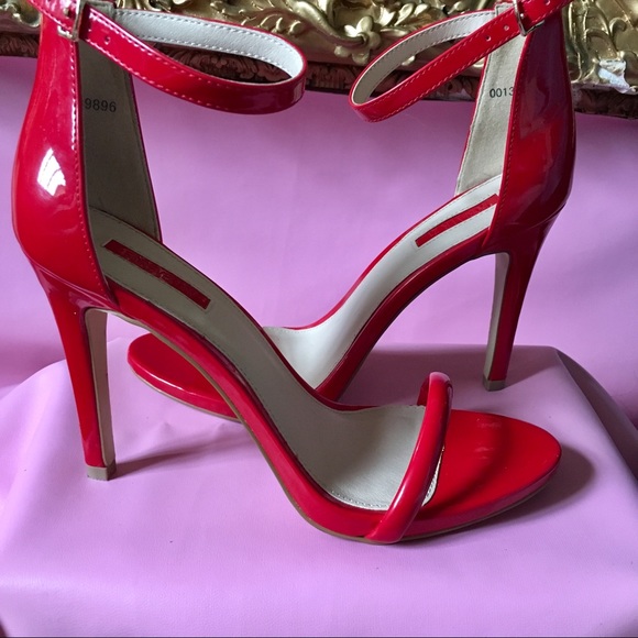 Forever 21 Shoes - Red Strap Heel